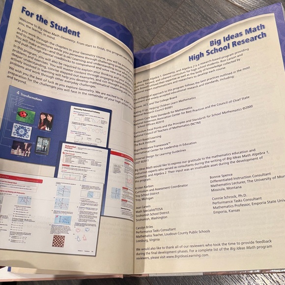 Big Ideas Math Geometry Textbook 2:11 - Picture 5 of 5